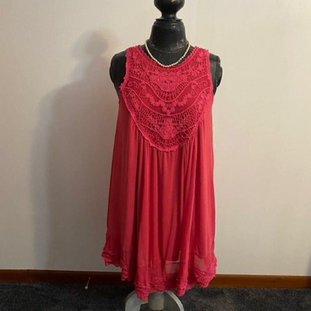 Altar'd Slate Garnet Rose dress, size Small